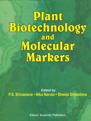 cover image of Plant Biotechnology and Molecular Markers